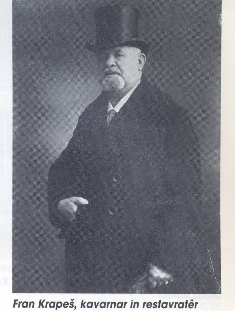 Portret - Fran KRAPEŠ