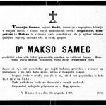 SAMEC Maksimilijan (Maks) st.