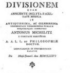 MIHELIČ (MICHELITZ) Anton (Antonius)