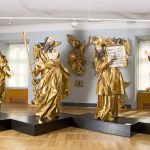 Svetniške dvojice iz velikega oltarja cerkve sv. Jožefa na Studencih