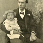 Anton Vilar (III.) in sin Anton (IV.) - Tajči okoli leta 1911