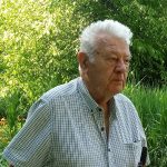 Janez Keber v Arboretumu leta 2019