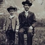 Gašper kot birmanski boter v času gradnje bohinjskega predora.