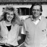 Irena Dominc - 10.8.1987, Maribor - Vrnitev mariborskih atletov iz Birminghama (vir: Večer)